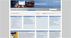 Desktop Screenshot of lib.icimod.org